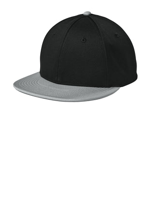 Sport-Tek® Impact Mesh Stretch-Tek Cap STC70 - Black/ Silver/ Black | Sport-Tek