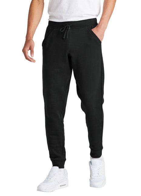 Sport-Tek® Drive Fleece Jogger STF204 - Black | Sport-Tek