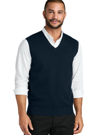 Port Authority® Easy Care Sweater Vest SW2860 - River Blue Navy | Port Authority