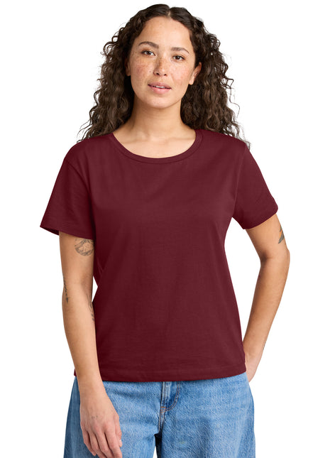 Stanley/Stella® Women's Stella Serena Scoop Neck Tee SXW008 - Burgundy | Stanley/Stella