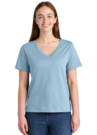 Stanley/Stella® Women's Stella Isla V-Neck Tee SXW032 - Blue Soul | Stanley/Stella