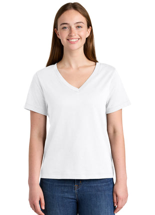 Stanley/Stella® Women's Stella Isla V-Neck Tee SXW032 - White | Stanley/Stella