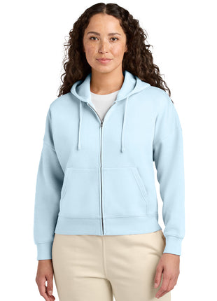 Stanley/Stella® Women's Stella Ida Full-Zip Hooded Sweatshirt SXW037 - Blue Ice | Stanley/Stella