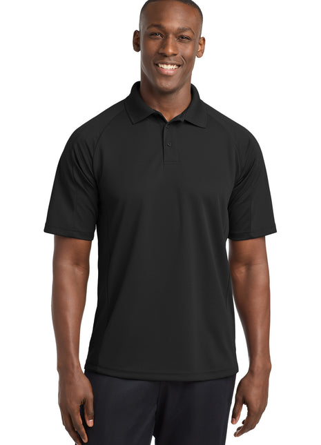 Sport-Tek® Dri-Mesh® Pro Polo. T474 - Black | Sport-Tek