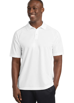 Sport-Tek® Dri-Mesh® Pro Polo. T474 - White | Sport-Tek