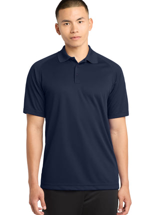 Sport-Tek® Dry Zone® Raglan Polo. T475 - True Navy | Sport-Tek