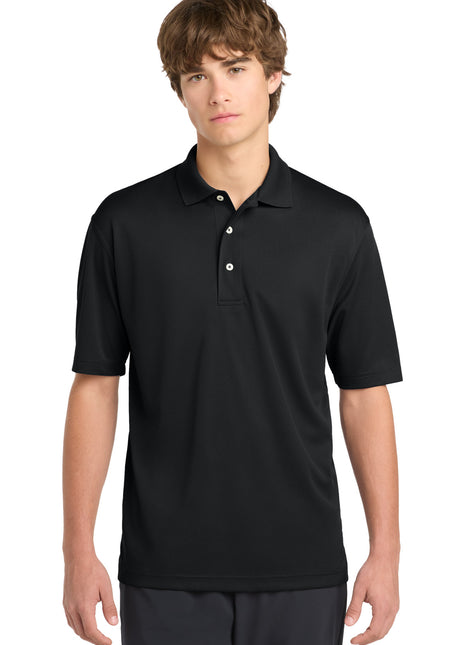 Sport-Tek® Tall Dri-Mesh® Polo. TK469 - Black | Sport-Tek
