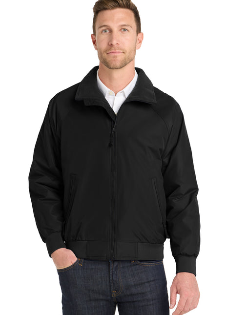 Port Authority® Tall Challenger™ Jacket. TLJ754 - True Black/ True Black | Port Authority
