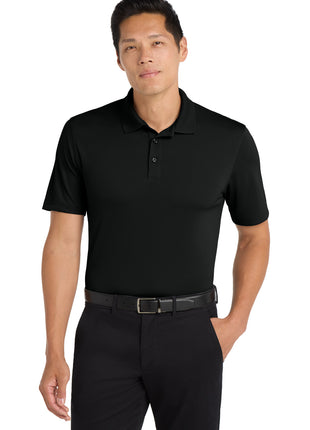 Port Authority® Tall Dry Zone® UV Micro-Mesh Polo TLK110 - Deep Black | Port Authority