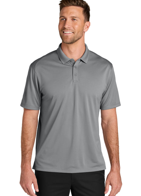 Port Authority® Tall Wearever Performance Pique Polo TLK240 - Gusty Grey | Port Authority