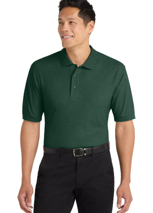 Port Authority® Tall Silk Touch™ Polo.  TLK500 - Dark Green | Port Authority