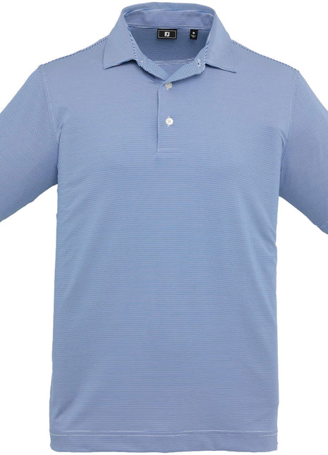 FootJoy Men's MicroFeeder Stripe Polo