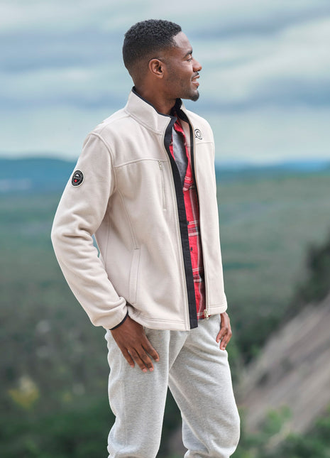 Roots73 WESTVILLE Eco Microfleece Full Zip - Men's