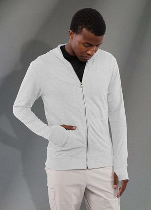 Menâ™s  Garner Knit Full Zip Hoody