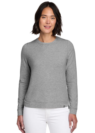 TravisMathew Women's Long Weekend Crew TM1LD003 - Light Grey Heather | TravisMathew