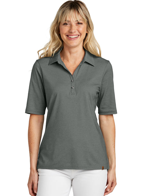 TravisMathew Women's Sunsetters Polo TM1LD004 - Black Heather | TravisMathew