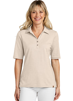 TravisMathew Women's Sunsetters Polo TM1LD004 - Natural Heather | TravisMathew