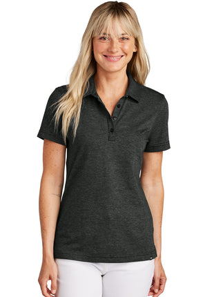 TravisMathew Women's Sunnyvale Polo TM1LD005 - Black Heather | TravisMathew