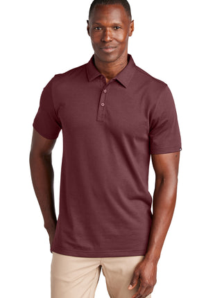 TravisMathew Sunnyvale Polo TM1MAA369 - Oxblood Heather | TravisMathew