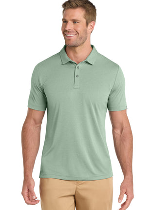 TravisMathew Coto Performance Polo. TM1MU410 - Beryl Green Heather | TravisMathew