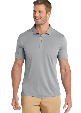 TravisMathew Coto Performance Polo. TM1MU410 - Quiet Shade Grey Heather | TravisMathew