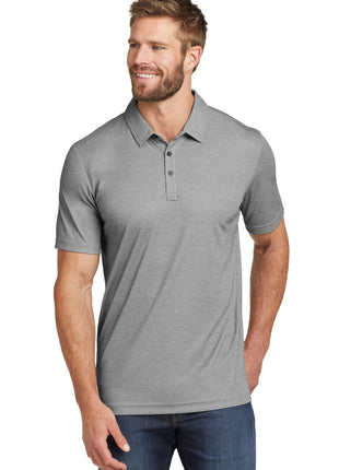 TravisMathew Oceanside Heather Polo. TM1MU412 - Quiet Shade Grey Heather | TravisMathew