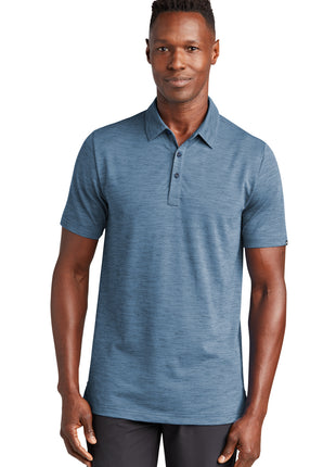 TravisMathew Auckland Slub Polo TM1MW451 - Riviera Blue | TravisMathew