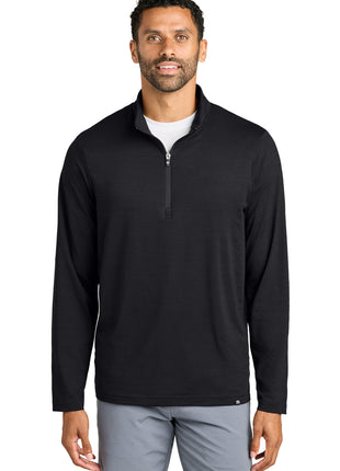 TravisMathew Crestview 1/4-Zip TM1MW452 - Black | TravisMathew