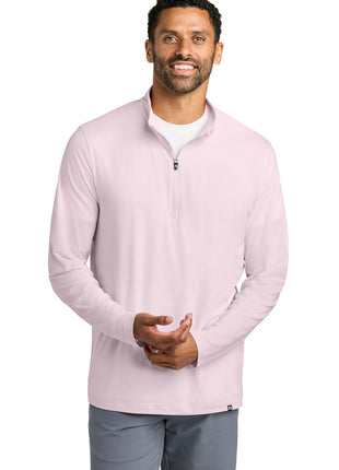 TravisMathew Crestview 1/4-Zip TM1MW452 - Stone Pink | TravisMathew