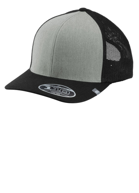 TravisMathew Cruz Colorblock Trucker Cap TM1MY390 - Heather Grey/ Black | TravisMathew