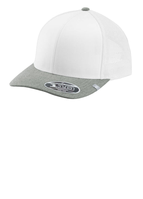 TravisMathew Cruz Colorblock Trucker Cap TM1MY390 - White/ Heather Grey | TravisMathew