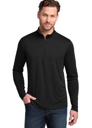 TravisMathew Coto Performance 1/4-Zip TM1MY397 - Black | TravisMathew