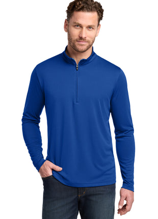 TravisMathew Coto Performance 1/4-Zip TM1MY397 - Royal Blue | TravisMathew