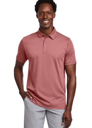 TravisMathew Bayfront Solid Polo TM1MY399 - Roan Rouge | TravisMathew