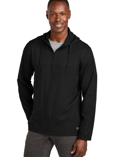 TravisMathew Balboa Hooded Full-Zip Jacket TM1MZ338 - Black | TravisMathew