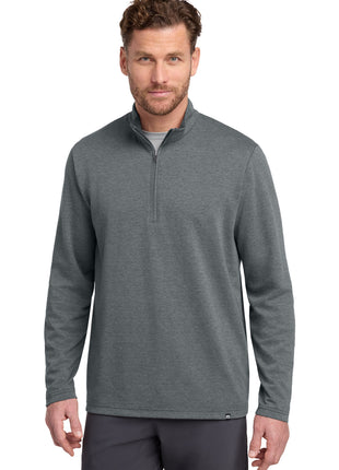 TravisMathew Coveside 1/4-Zip TM1MZ339 - Dark Grey Heather | TravisMathew