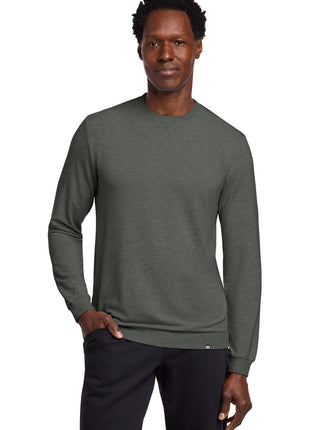 TravisMathew Long Weekend Crew TM1MZ342 - Dark Grey Heather | TravisMathew