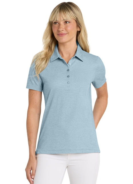 TravisMathew Women's Oceanside Heather Polo TM1WW002 - Allure Heather | TravisMathew