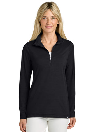 TravisMathew Women's Crestview 1/4-Zip TM1WW003 - Black | TravisMathew