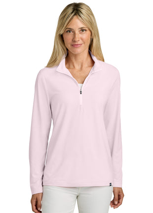 TravisMathew Women's Crestview 1/4-Zip TM1WW003 - Stone Pink | TravisMathew