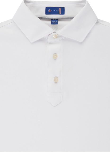 STITCH® Solid Pique Polo