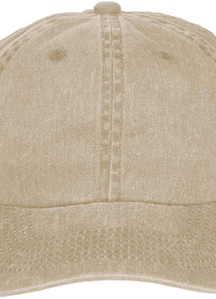 Recycled Cotton Washed 6 Panel Dad Ballcap - Unisex