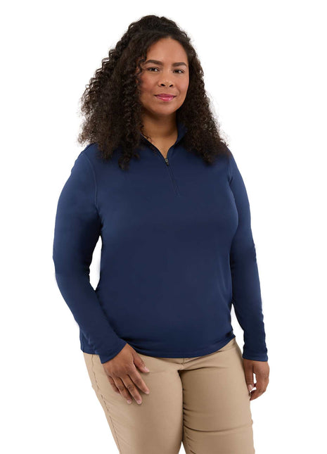 DARA Knit Quarter Zip - Women's