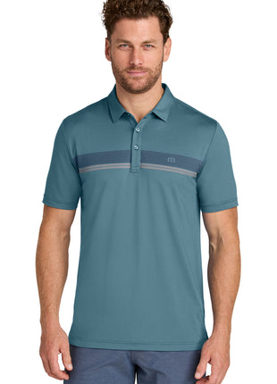 TravisMathew Glenview Stripe Polo TMA41462 - Stellar Blue | TravisMathew