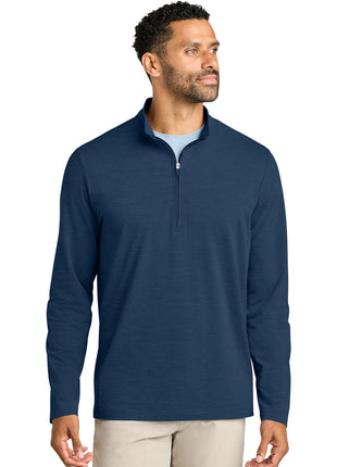 TravisMathew Onward 1/4-Zip TMA42775 - Navy Heather | TravisMathew