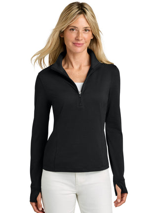 TravisMathew Women's Onward 1/2-Zip TMA42778 - Black | TravisMathew