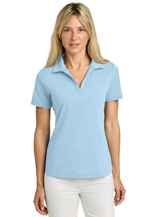 TravisMathew Women's Onward Polo TMA46416 - Airy Blue Heather | TravisMathew