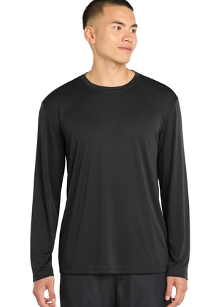 Sport-Tek® Tall Long Sleeve PosiCharge® Competitor™ Tee. TST350LS - Black | Sport-Tek