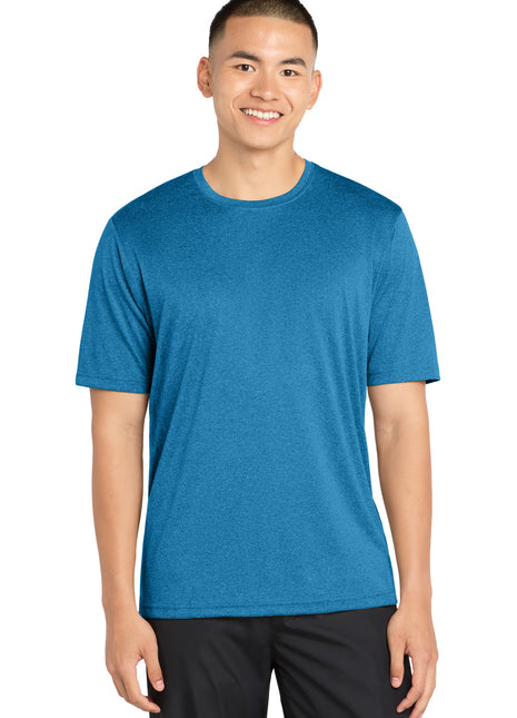 Sport-Tek® Tall Heather Contender™ Tee. TST360 - Blue Wake Heather | Sport-Tek