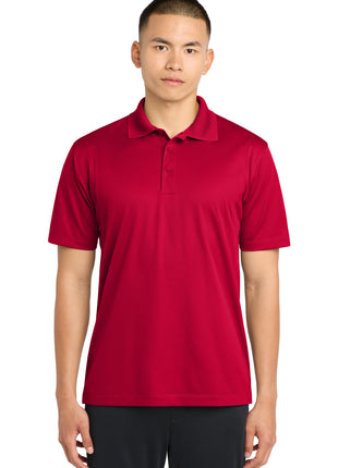 Sport-Tek® Tall Micropique Sport-Wick® Polo. TST650 - Deep Red | Sport-Tek
